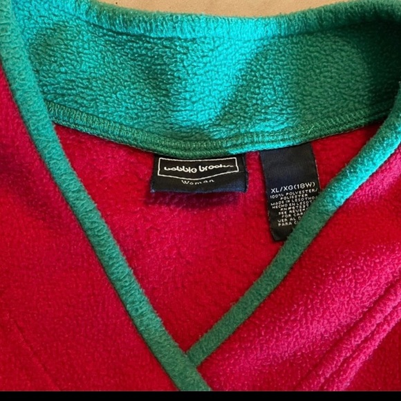 Bobbie Brooks Snowman fleece XL - Picture 4 of 7